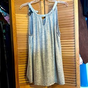 Woman’s gorgeous sparkly tank top